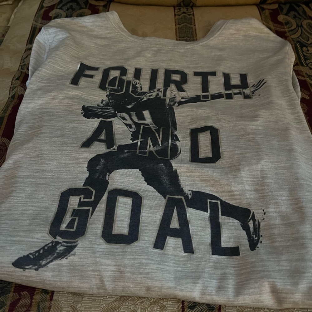 Boys 4th and goal football shirt.  By old navy